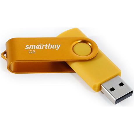 Карта памяти SmartBuy 32GB Twist Yellow (SB032GB2TWY) - фото 2