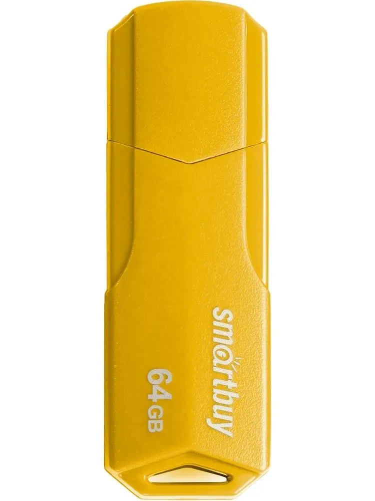 Карта памяти SmartBuy 64GB CLUE Yellow (SB64GBCLU-Y) - фото 1