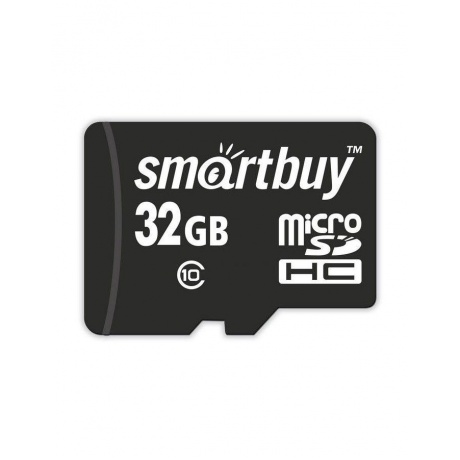 Карта памяти SmartBuy microSD 32GB cl.10  n/a LE (SB32GBSDCL10-00LE) - фото 1