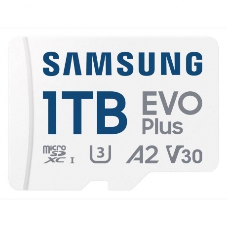 Карта памяти Samsung Micro SDXC 1TB EVO PLUS (2024) U3, V30, A2 ...