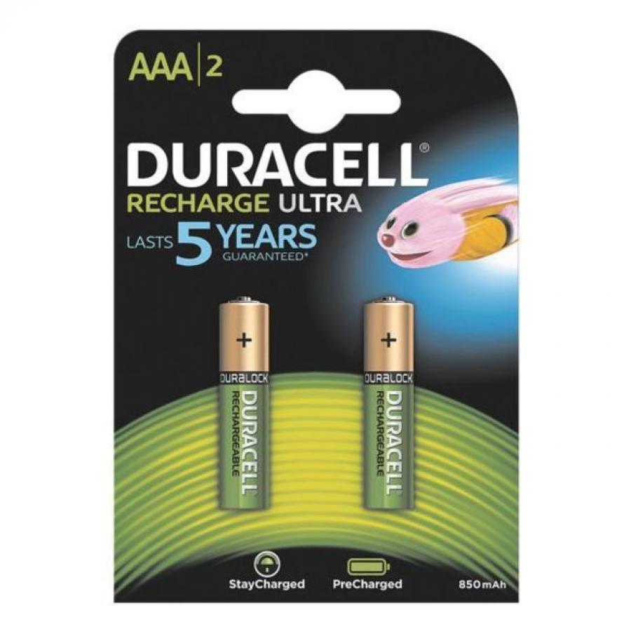Аккумулятор AAA Duracell HR03-2BL NiMH 850mAh (2шт)