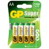 Батарейка GP Super Alkaline 15A LR6 AA (4шт)