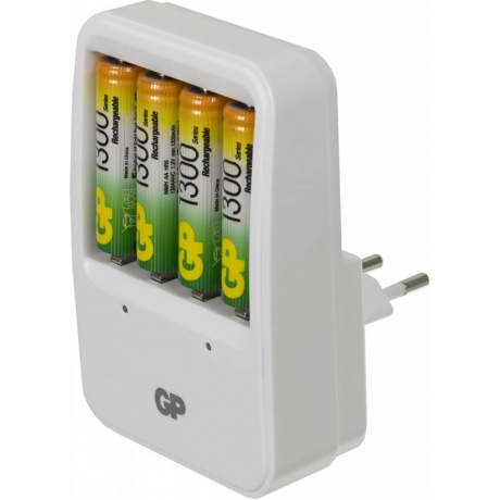 Аккумулятор + зарядное устройство GP PowerBank PB420GS130 AA NiMH 1300mAh (4шт) - фото 4