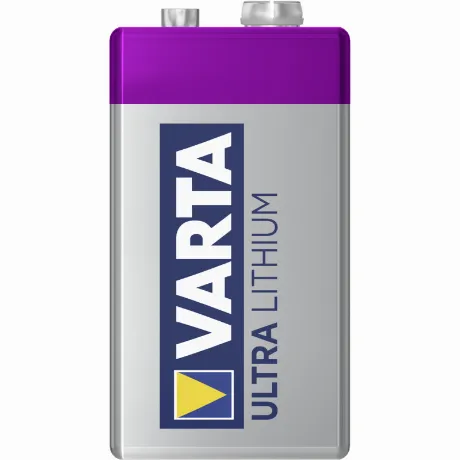 Батарейка Varta Ultra Lithium 6LR6 9V, 1шт.