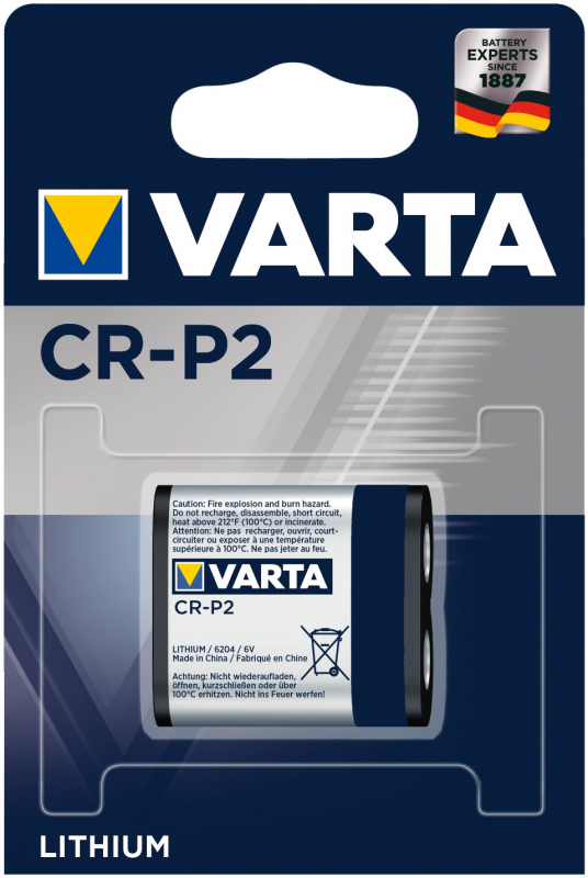 Элемент питания Varta Professional Lithium CR-P2