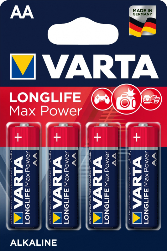 Элемент питания Varta Max Power AA блистер 4шт.
