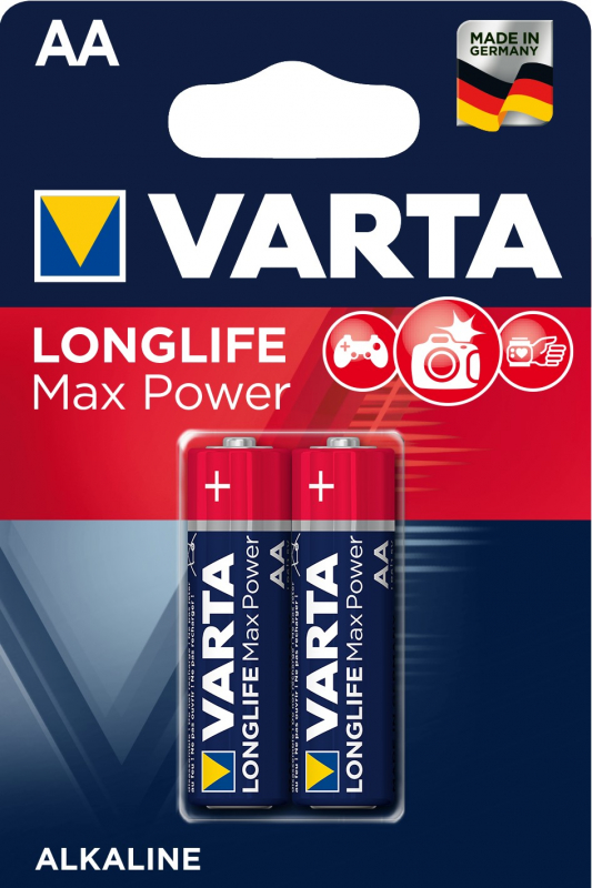 Элемент питания Varta Max Power AA блистер 2шт.