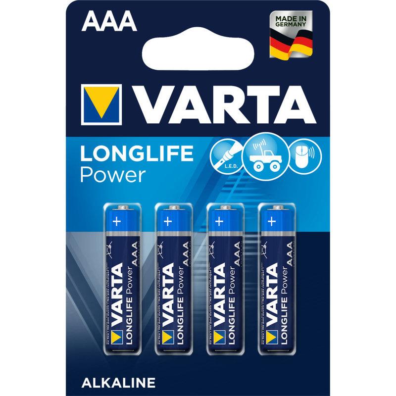 Элемент питания Varta Longlife Power AAA блистер 4шт.