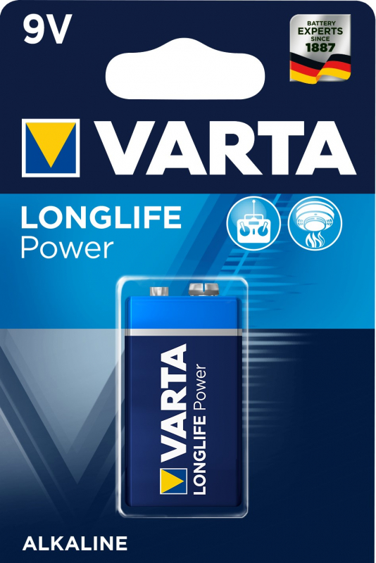 Элемент питания Varta Longlife Power 6LR6 9V