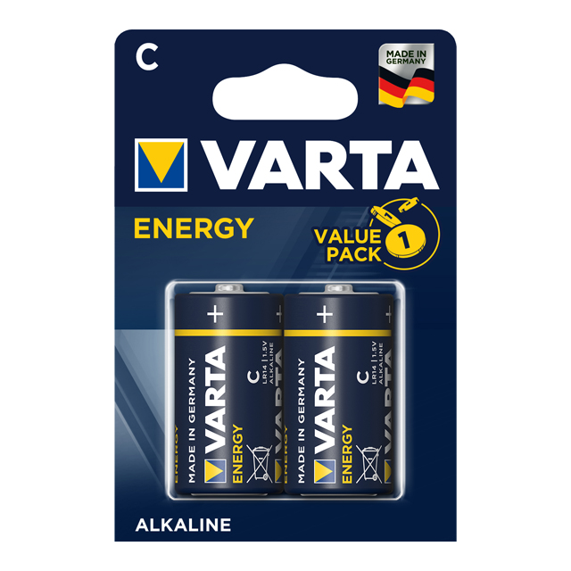 Элемент питания VARTA Energy C блистер 2шт.