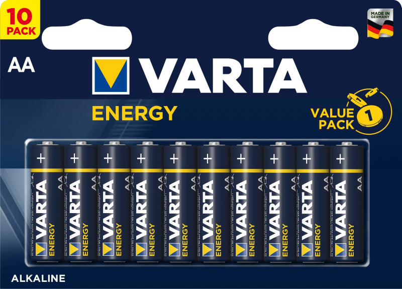 Элемент питания VARTA Energy AA блистер 10шт.