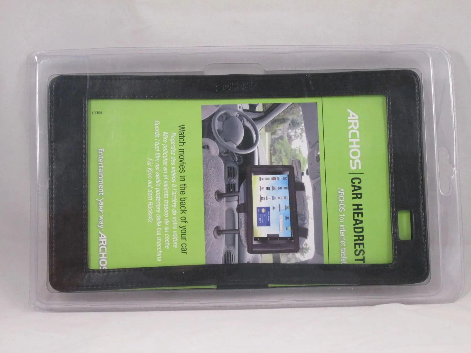 Крепление на подголовник сидения авто для планшетов 10 дюймов