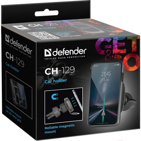 Автомобильный держатель Defender CH-129 черный - фото 11