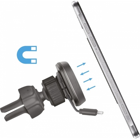 Автомобильный держатель Defender CH-129 черный - фото 4