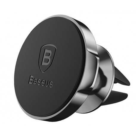 Автомобильный держатель Baseus SUER-A01 магнитный для смартфонов в вент. решетку Black - фото 5