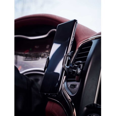 Держатель для смартфонов Wiiix HT-171VMG-B магнитный черный - фото 8