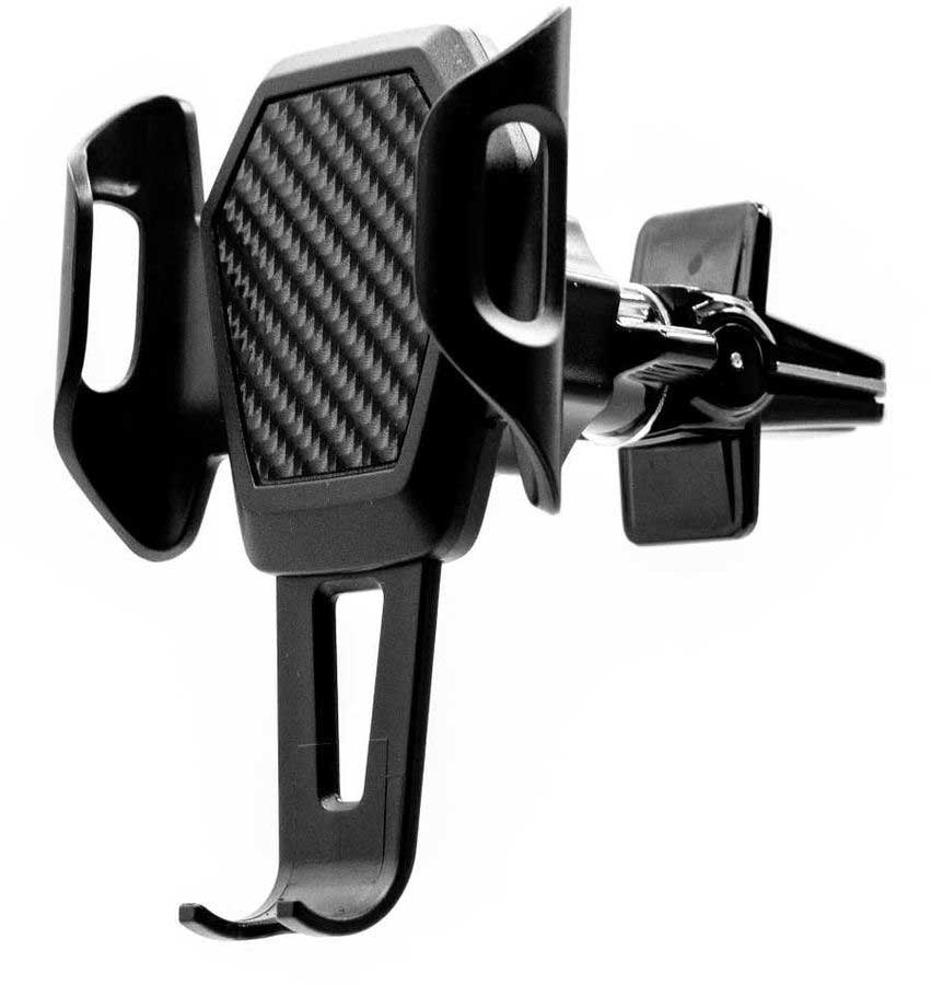 Держатель для смартфонов Wiiix HT-471V7-B черный автомобильный держатель для телефона в решетку вентиляции bh74 черный раздвижной в дефлектор гравитационный