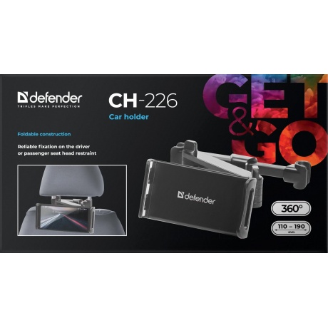 Автомобильный держатель Defender CH-226 Black 29226 - фото 2