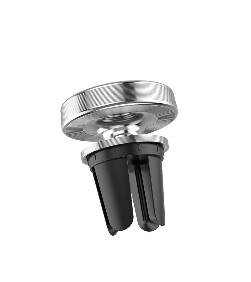 Автомобильный держатель Hoco CA47 Metal Magnetic In-Car Holder for Air Outlet Silver цена и фото