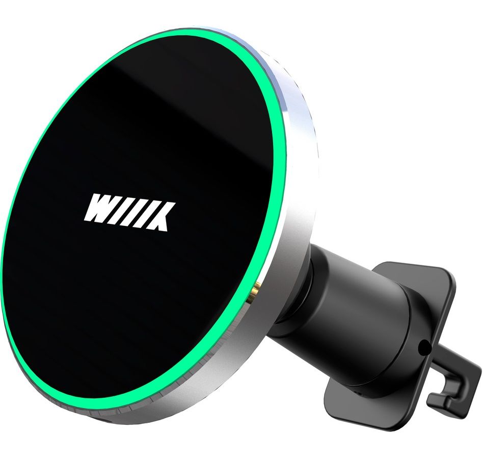 Держатель Wiiix CW-37Vmg магнитный беспров.з/у. черный цена и фото