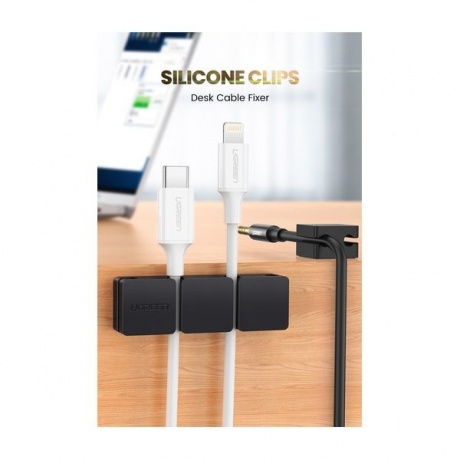 Держатель для проводов UGREEN LP208 (70585) Black - фото 3