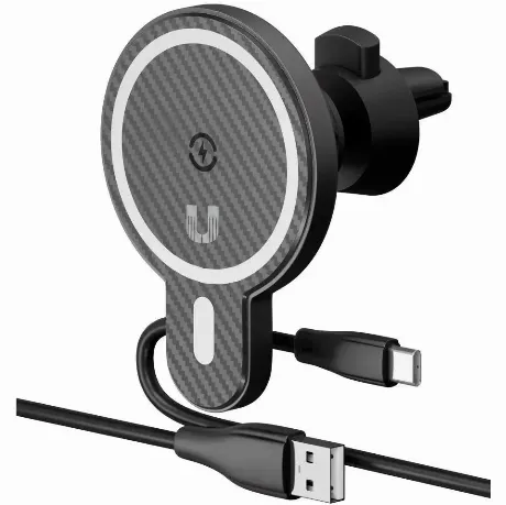 Держатель автомобильный Uzay магнитный Magsafe, с беспроводной з...