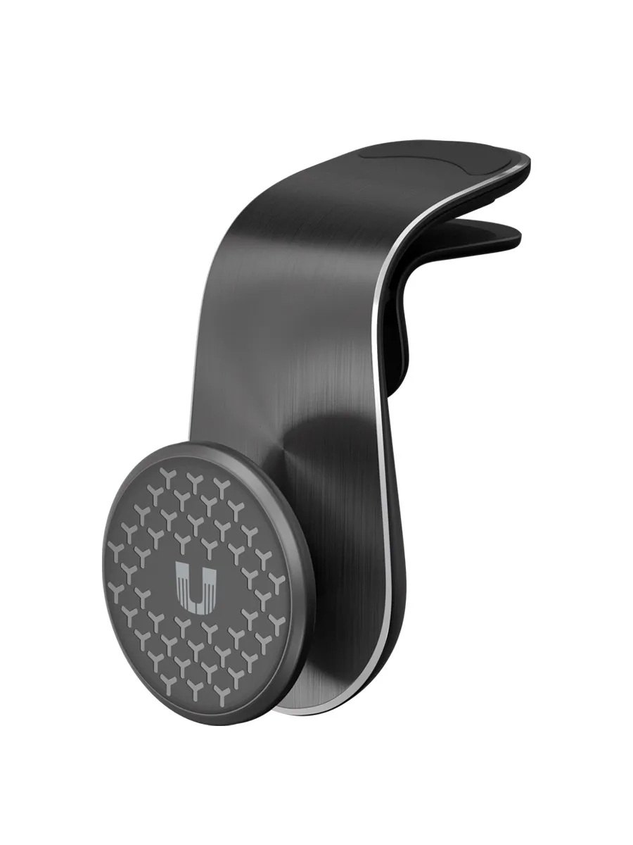 Держатель автомобильный Uzay магнитный, 360, на вент. решетку, черный - фото 2