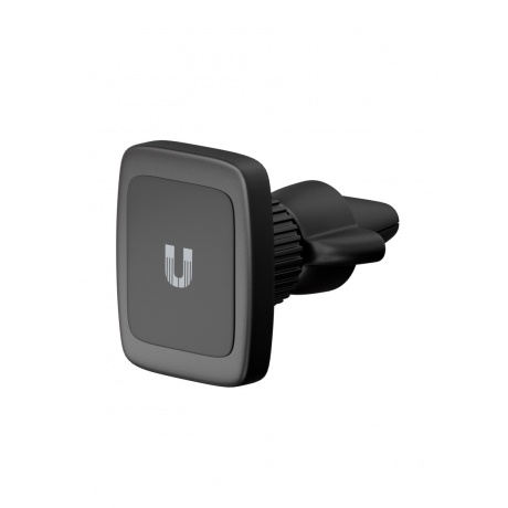 Держатель автомобильный Uzay магнитный, на вент. решетку, черный - фото 1