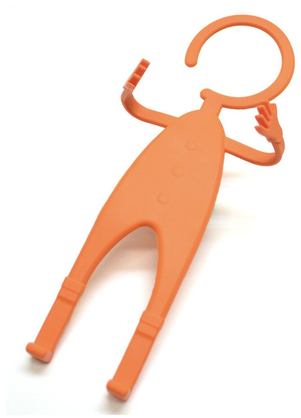 Держатель универсальный OLMIO Mr.Flex, силиконовый, оранжевый