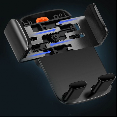 Автомобильный держатель Baseus Easy Control Clamp Pro Suction Cup Version Black (SUYK020001) - фото 10