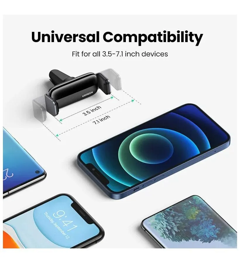 Автомобильный держатель UGREEN LP120-10422 Black (10422) - фото 9