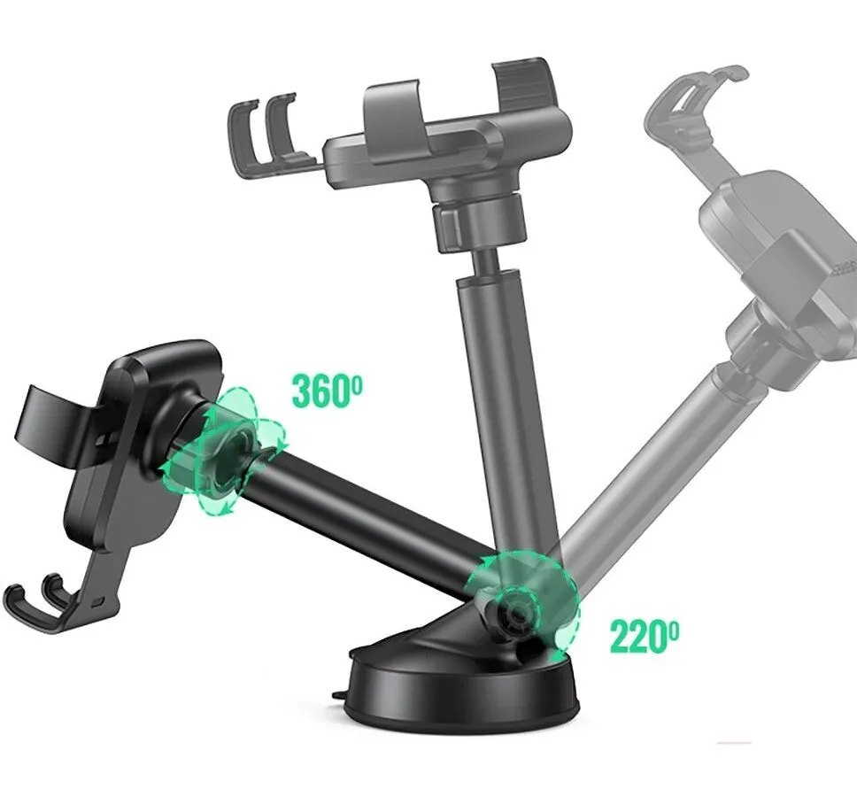 Автомобильный держатель UGREEN LP200-60990B Black (60990B) - фото 13