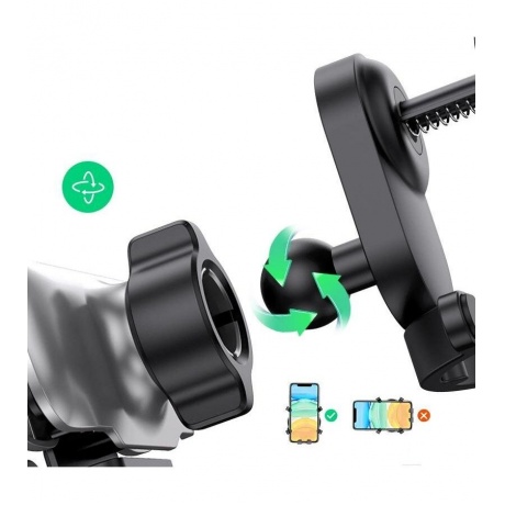 Держатель автомобильный UGREEN LP228-80539 Black (80539) - фото 13