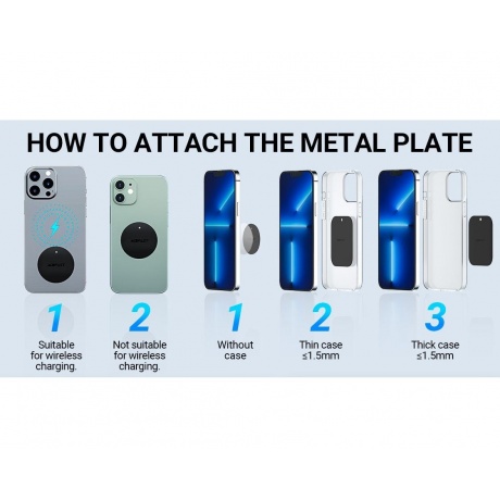 Держатель автомобильный ACEFAST D7 черный - фото 17