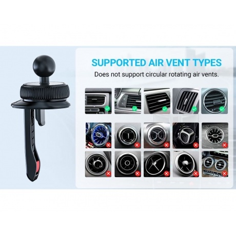 Держатель автомобильный ACEFAST D7 черный - фото 19