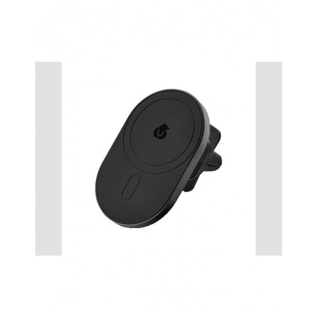 Держатель автомобильный c беспроводной зарядкой uBear Go-Power MagSafe черный - фото 2
