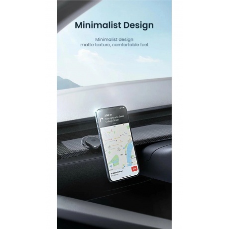 Держатель автомобильный USAMS US-ZJ079 для смартфона, черный (ZJ79ZJ01) - фото 15