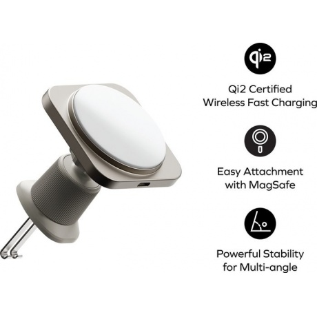 Держатель для смартфона Momax Q2.Mag Titanium (CM32L) - фото 2