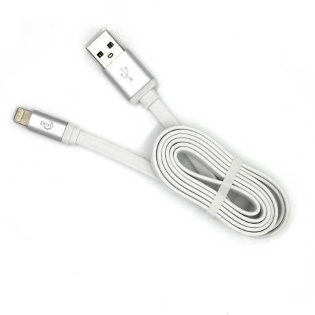 Дата-кабель PERO 8-pin Lightning, 1.2А, 1м, белый - фото 2