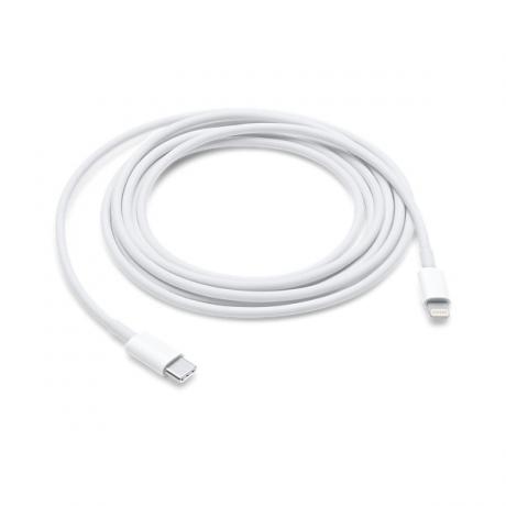 Кабель Apple MKQ42ZM/A Lightning MFi-USB Type-C белый 2м для Apple iPhone для Apple iPad - фото 1