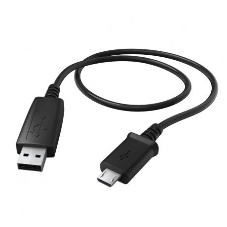 Кабель Hama 00173672 microUSB-USB 2.0 черный 0.6м - фото 1