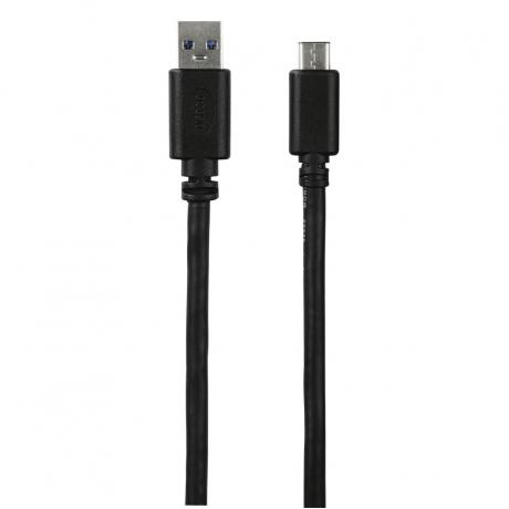 Кабель Hama USB Type-C-USB 2.0 черный 1м (00135722) - фото 2