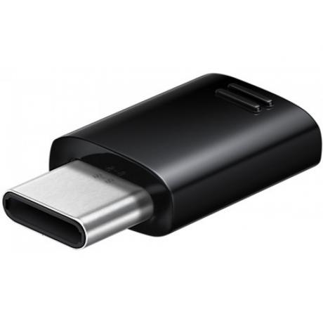 Адаптер Samsung EE-GN930 microUSB-USB Type-C черный (EE-GN930KBRGRU) - фото 3