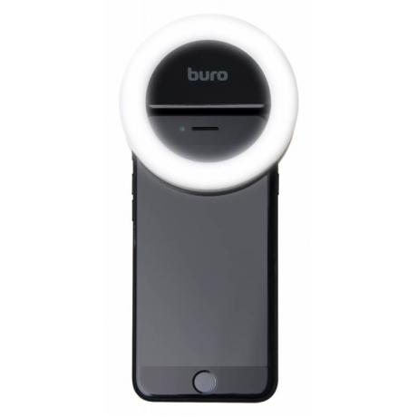 Вспышка для селфи Buro RK-14-BK черный для для планшетов и смартфонов - фото 6