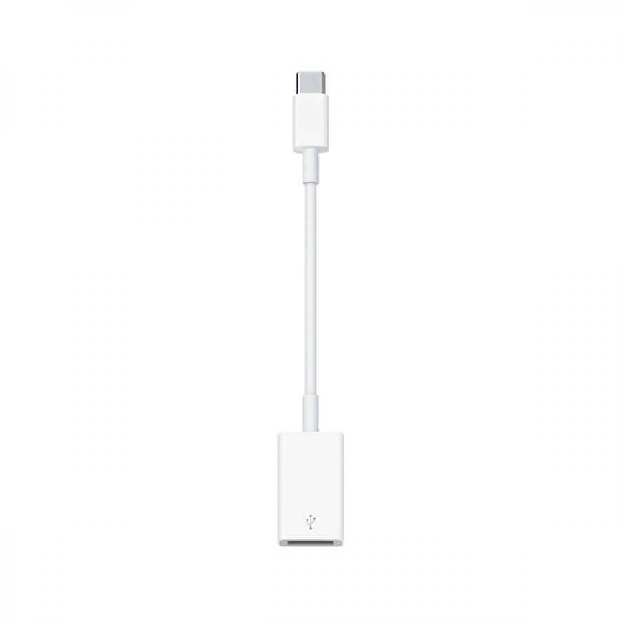Адаптер Apple USB - USB Type-C, 0.1 м, белый (MJ1M2ZM/A) автоинвертор mystery mac 500 500вт с 12в на 220в c usb