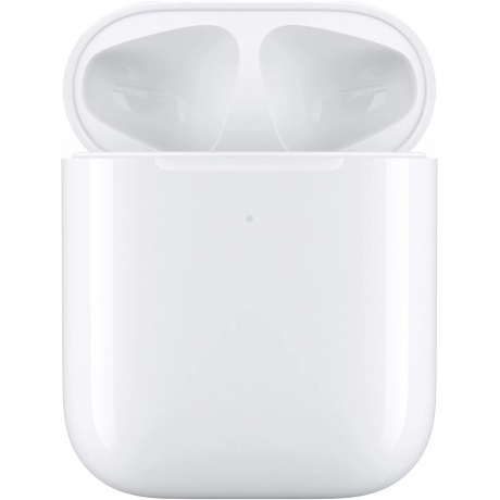 Футляр Apple Wireless Charging Case for AirPods white - фото 4