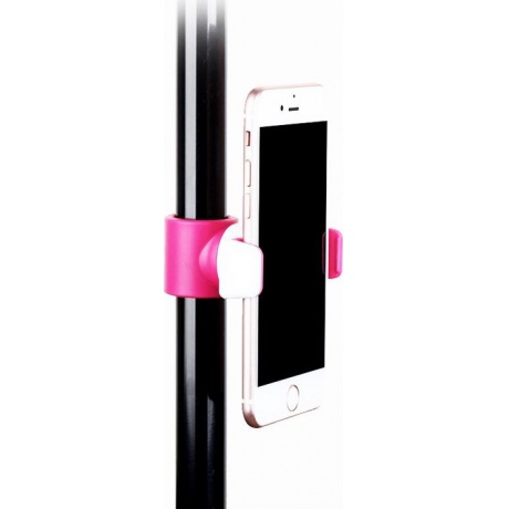 Монопод для селфи Momax Selfie Hero Duo 100cm Розовый - фото 4