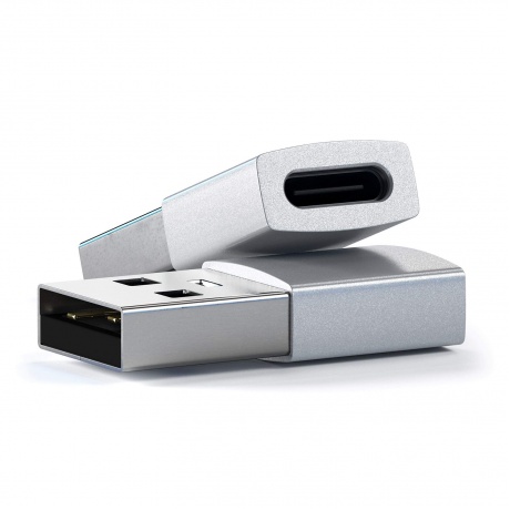 Адаптер Satechi USB Type-A to Type-C Silver - фото 3