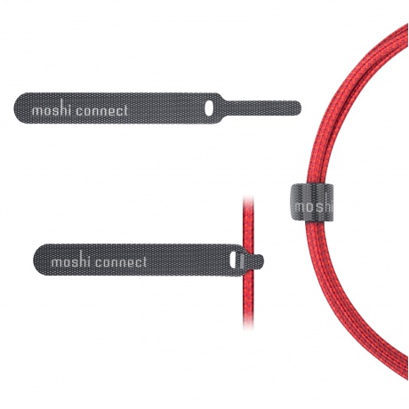 Кабель Moshi Integra Lightning на USB-A 1,2 м Red - фото 3