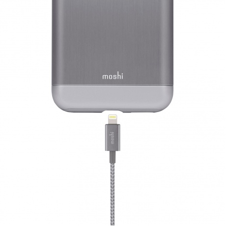 Кабель Moshi Integra Lightning на USB-A 1,2 м Gray - фото 4